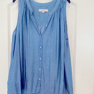 Denim Tank Top Loft